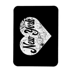 Magnet Flexible New York Heart