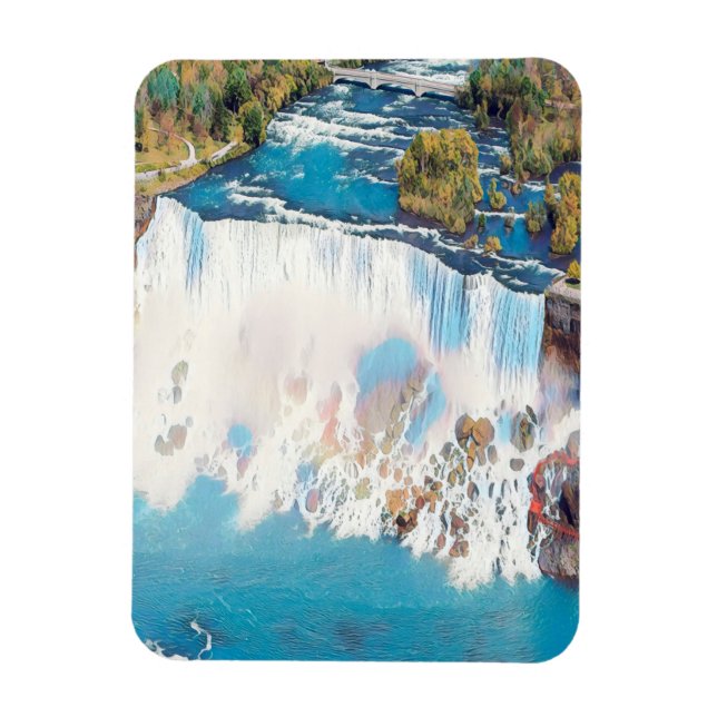 Magnet Flexible NIAGARA CHUTES - Panorama (Vertical)