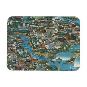 Magnet Flexible Niagara Falls Map