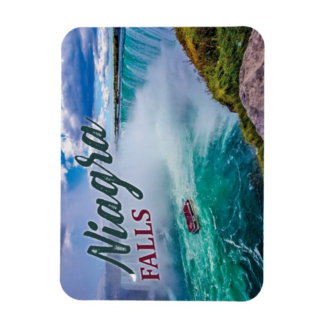 Magnet Flexible Niagra Falls Aimant flexible (Vertical)