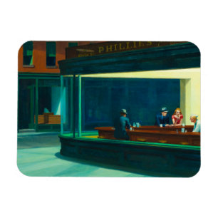 Magnet Flexible Nighthawks, 1942 par Edward Hopper