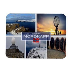 Magnet Flexible NO Norway - North Cape - Nordkapp -