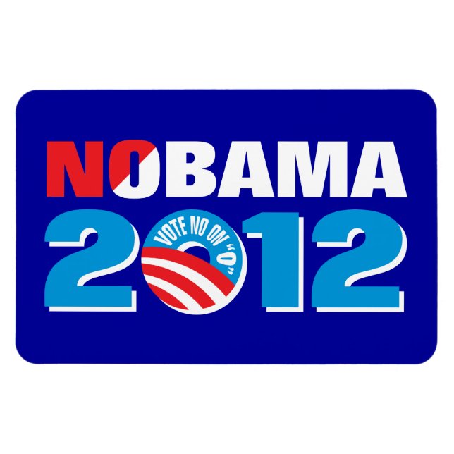 MAGNET FLEXIBLE NOBAMA 2012 (Horizontal)