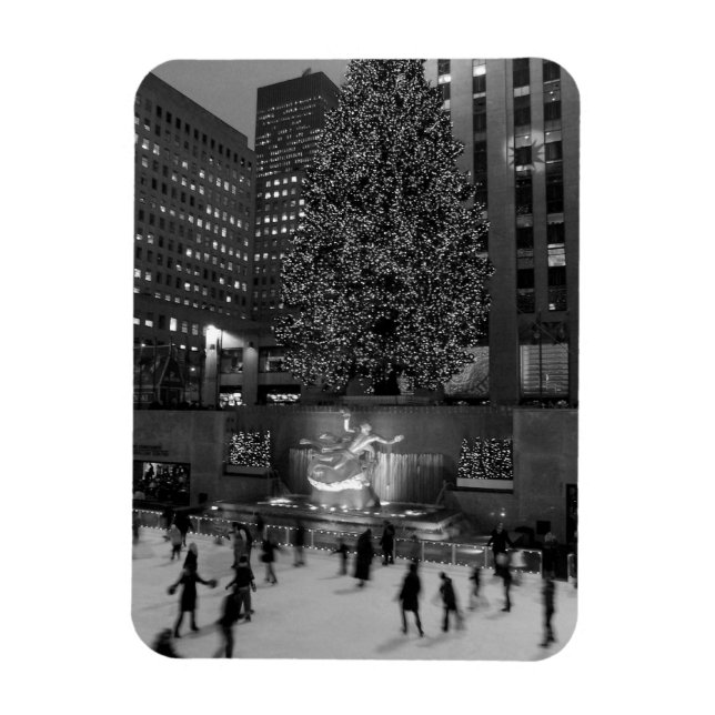 Magnet Flexible Noël au Rockefeller Center - NYC (Vertical)