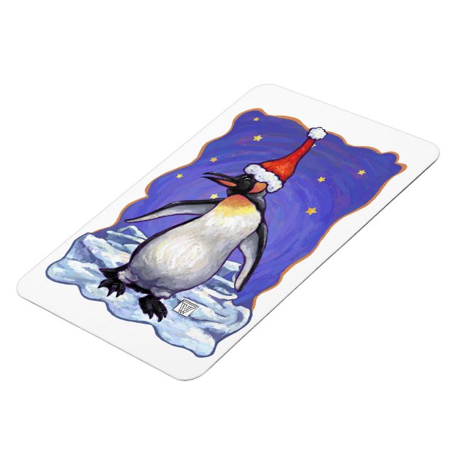 Magnet Flexible Noël des pingouins (Côté Gauche)