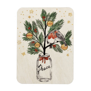 Magnet Flexible Noël Lobirds Paix