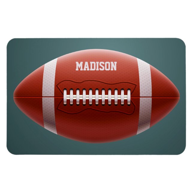 Magnet Flexible Nom personnalisé Aimant de football (Horizontal)