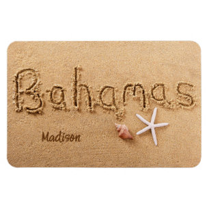 Magnet Flexible Nom personnalisé Bahamas