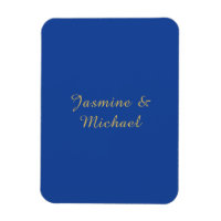 Noms de couple de calligraphie chic adorables bleu