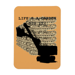 Magnet Flexible Northwest Shovel L'ingénieur d'exploitation vit un