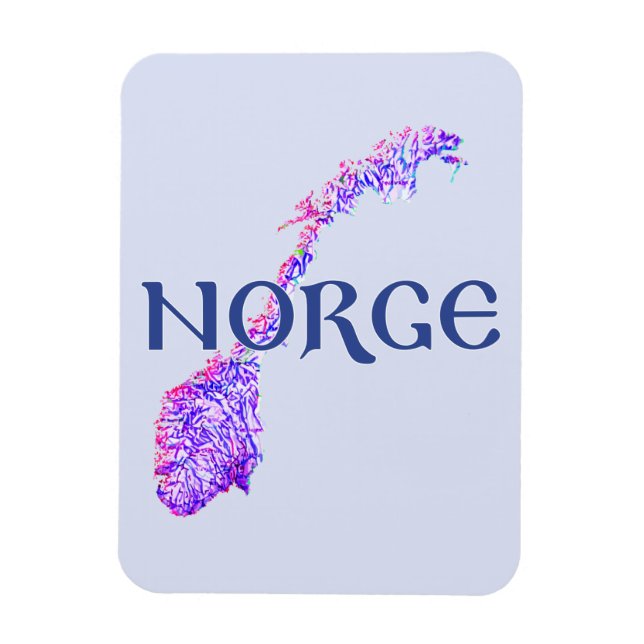 Magnet Flexible Norvège (Vertical)