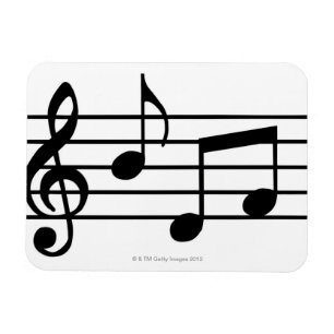 Magnet Flexible Notes musicales