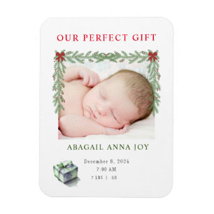 Magnet Flexible Notre Faire-part cadeau parfait pour bébé