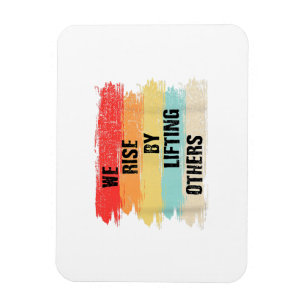 Magnet Flexible Nous Augmentons En Levant D'Autres Citations Motiv