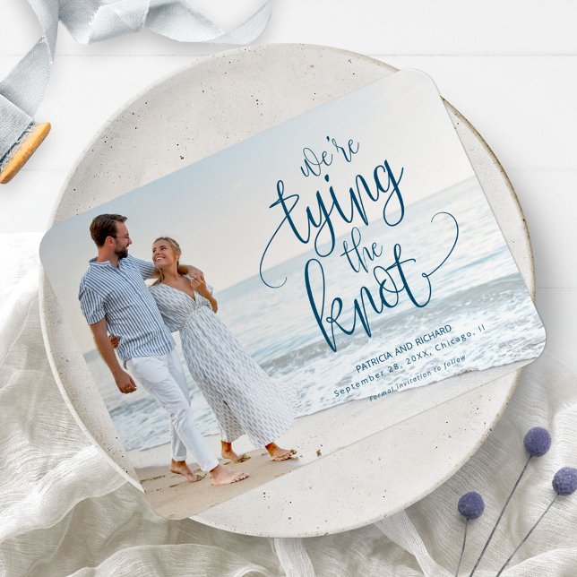 Magnet Flexible Nous nouons le mariage pour sauver la photo de la  (Créateur téléchargé)