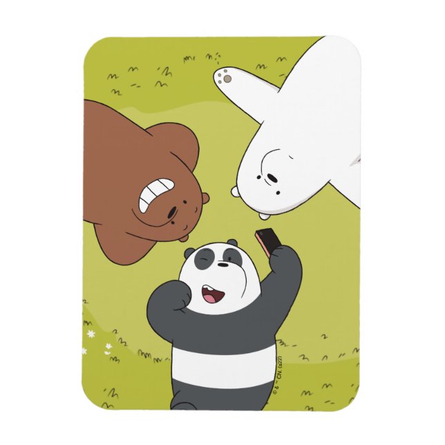 Magnet Flexible Nous portons des ours nus - #SquadButs (Vertical)