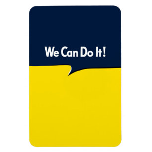 Magnet Flexible Nous pouvons le faire Rosie