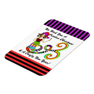 Magnet Flexible Nous Vous Souhaitons Un Noël Créatif