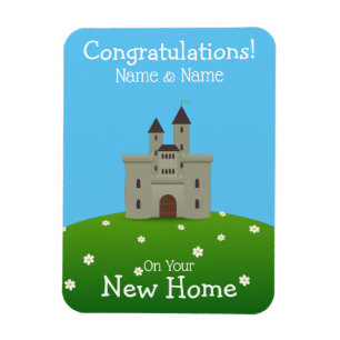 Magnet Flexible Nouvelle carte d'accueil