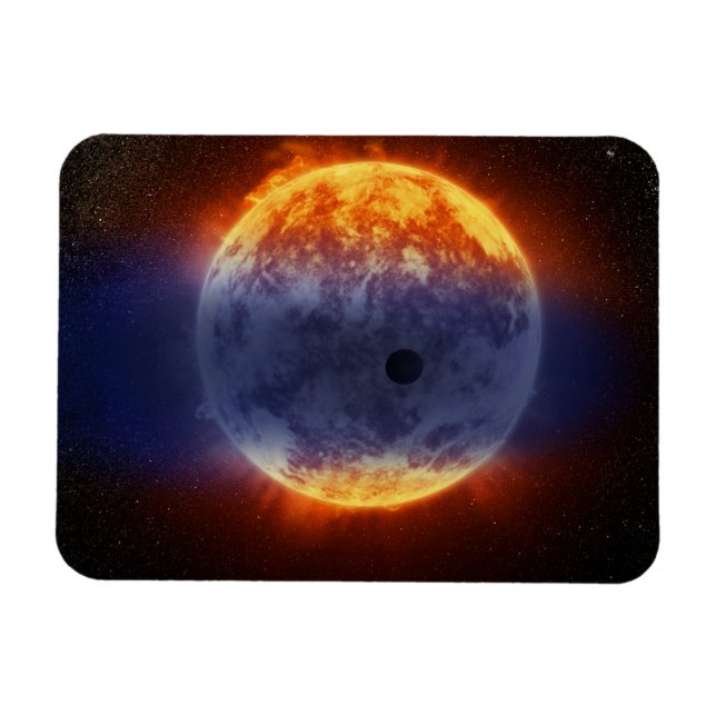Magnet Flexible Nuage De Gaz Hydrogène Au Large De L'Exoplanète Gj (Horizontal)