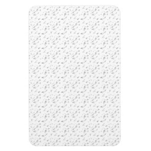 Magnet Flexible Nuage horizontal, gris