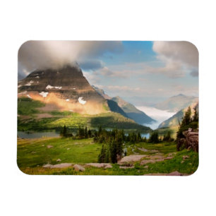 Magnet Flexible Nuages balayant par des montagnes