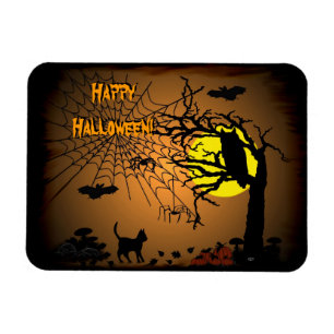 Magnet Flexible Nuit d'Halloween, Joyeux Halloween !
