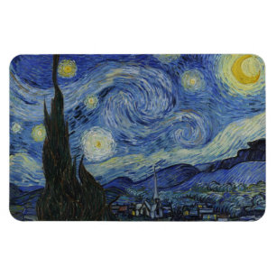 Magnet Flexible "Nuit étoilée" par Van Gogh