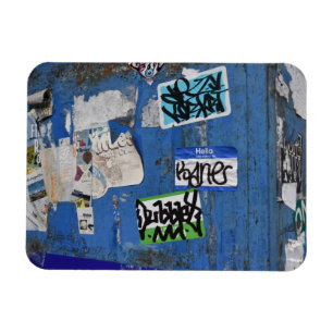 Magnet Flexible NYC Urban Street Photographie Graffiti Art New Yor