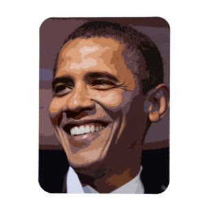 Magnet Flexible Obama font face à l'aimant pour 2012