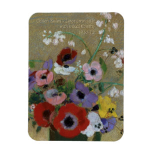 Magnet Flexible Odilon Redon Flowers CC0551 Fridge Art Collection