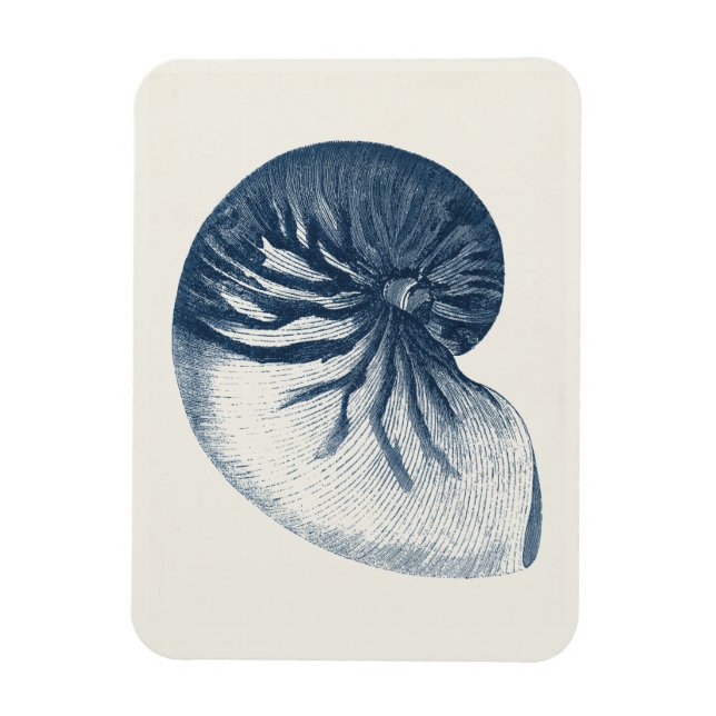 Magnet Flexible Oeil de requin Indigo (Vertical)