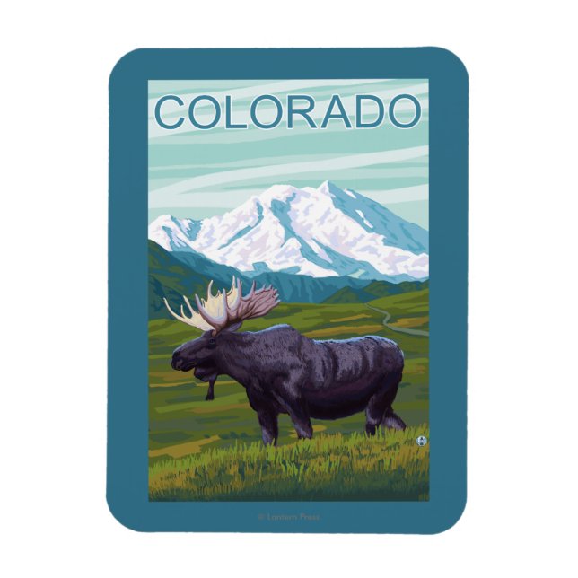 Magnet Flexible Oie avec MountainColorado (Vertical)