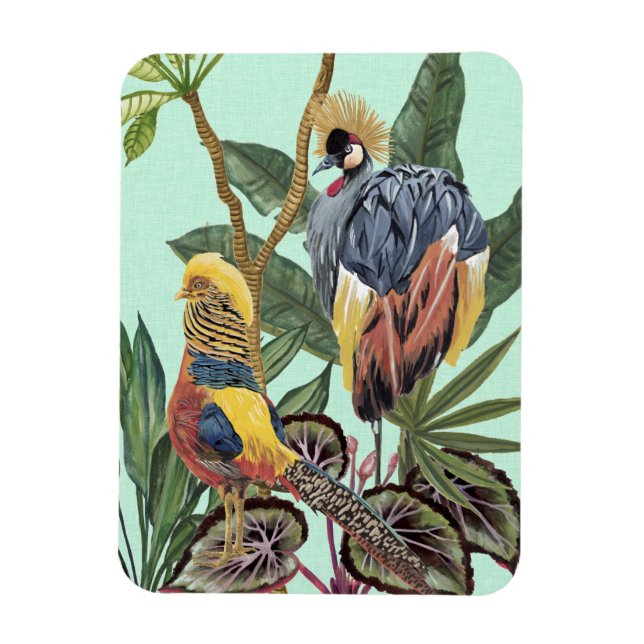 Magnet Flexible Oiseaux au Paradis - Grands Oiseaux (Vertical)