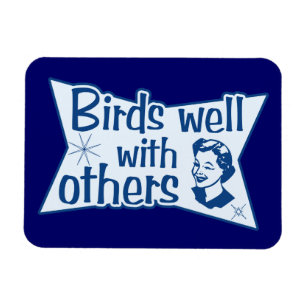 Magnet Flexible Oiseaux bien avec d'autres