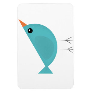Magnet Flexible Oiseaux fantaisistes adorables, Art de la nature