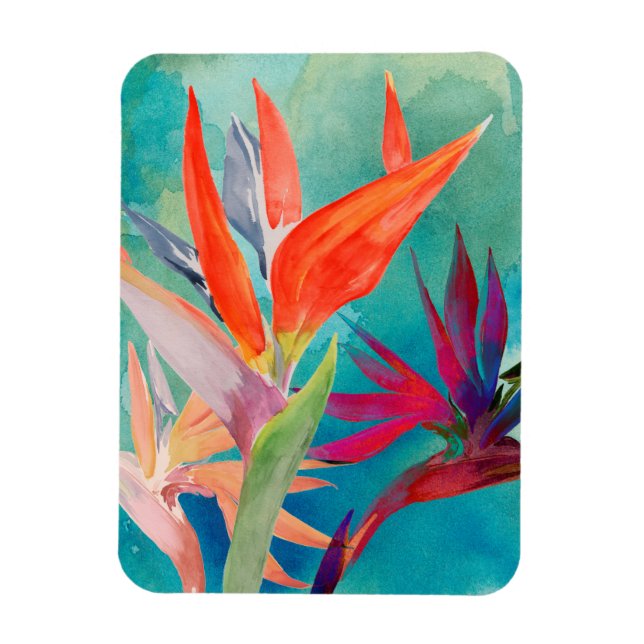 Magnet Flexible Oiseaux vivants du paradis (Vertical)