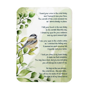 Magnet Flexible Okanagan Lake J'ai entendu l'éolien appeler votre 