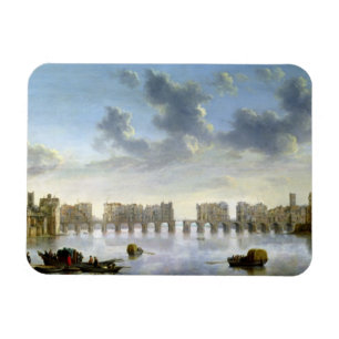 Magnet Flexible Old London Bridge (pétrole), c.1630