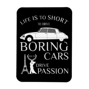 Magnet Flexible Oldtimer Citroen DS 19 Drive