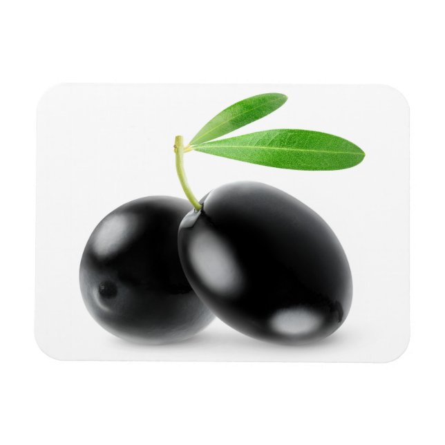 Magnet Flexible Olives noires (Horizontal)