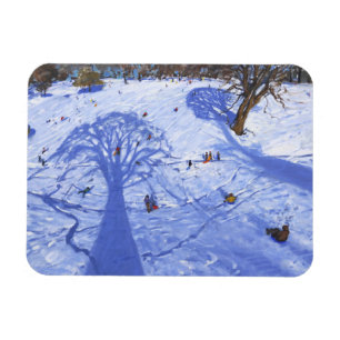 Magnet Flexible Ombres des arbres d'hiver de Chatsworth 2013
