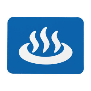 Magnet Flexible Onsen ♨ Hot Spring 温 泉 Japonais