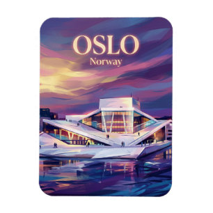 Magnet Flexible Opéra d'Oslo Norvège