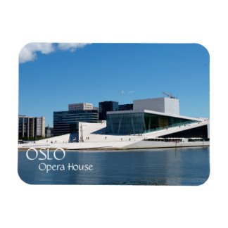 Magnet Flexible Opéra d'Oslo, Norvège Fridge Mag