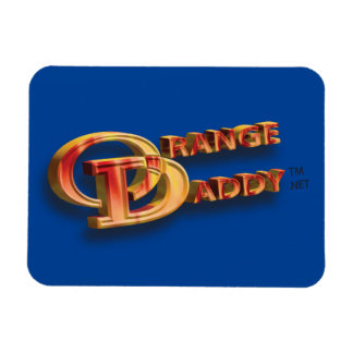Magnet Flexible Orange Daddy 3D