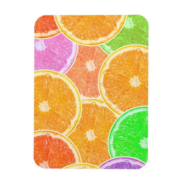 Magnet Flexible Oranges colorées (Vertical)