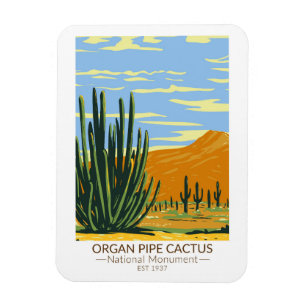 Magnet Flexible Organ Pipe Cactus National Monument Arizona