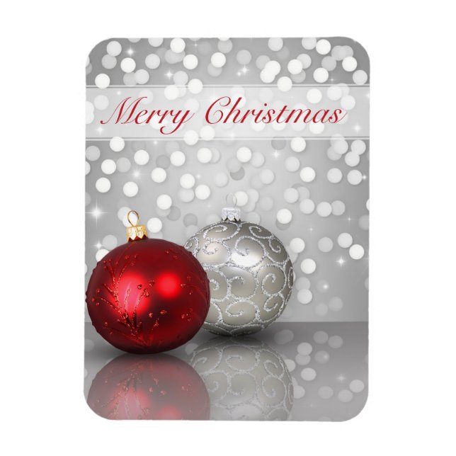 Magnet Flexible Ornements de Noël chatoyants - Aimant flexible (Vertical)
