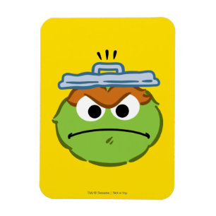 Magnet Flexible Oscar visage en colère